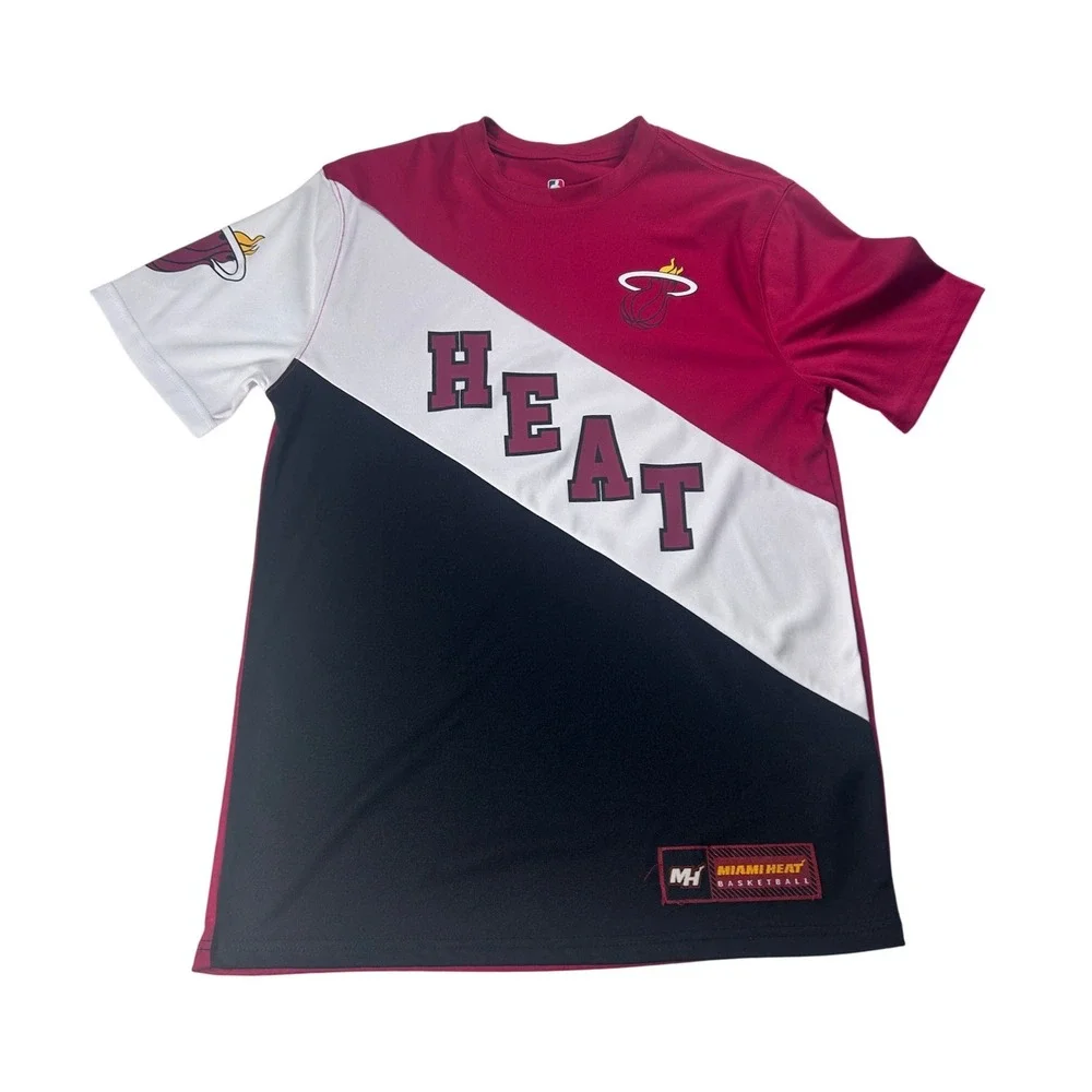 Miami Heat NBA Basketball Graphic T Shirt Men's Size Small Preowned‎